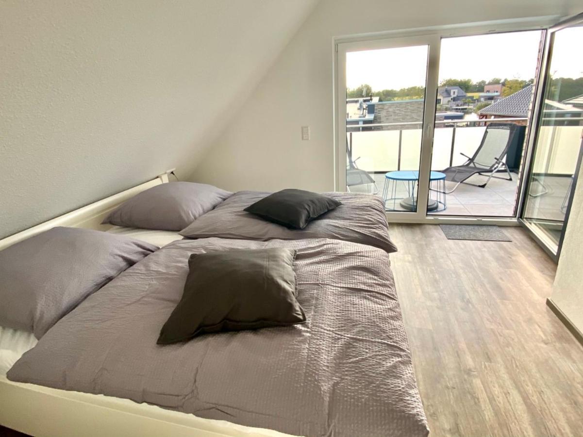 Ferienhaus Moin. Am Harkebruegger See Mit Sauna Barssel  Bagian luar foto