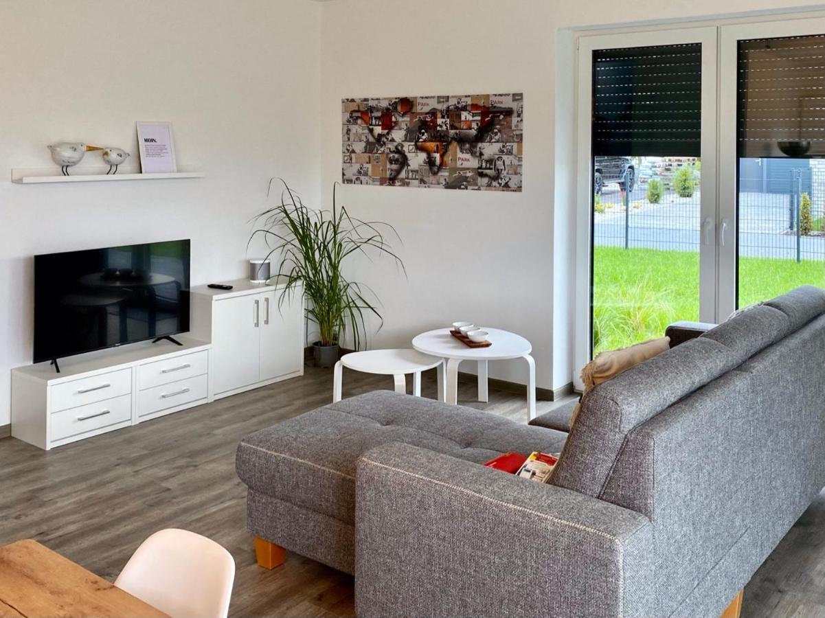 Ferienhaus Moin. Am Harkebruegger See Mit Sauna Barssel  Bagian luar foto