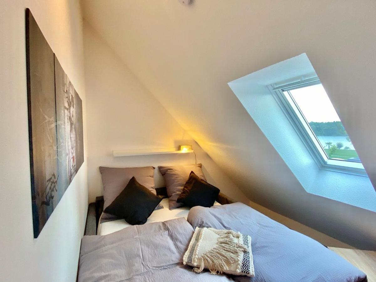 Ferienhaus Moin. Am Harkebruegger See Mit Sauna Barssel  Bagian luar foto