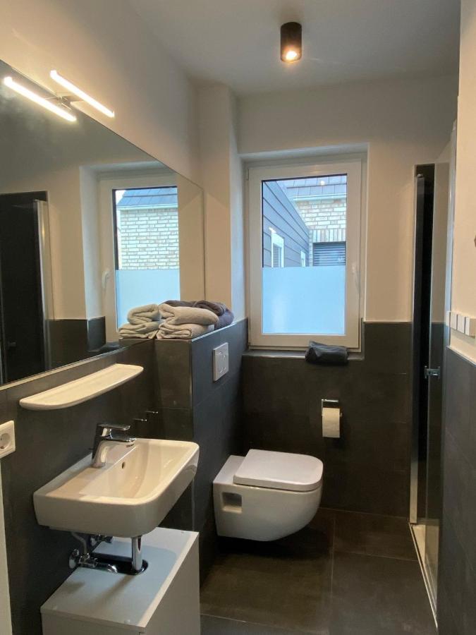 Ferienhaus Moin. Am Harkebruegger See Mit Sauna Barssel  Bagian luar foto