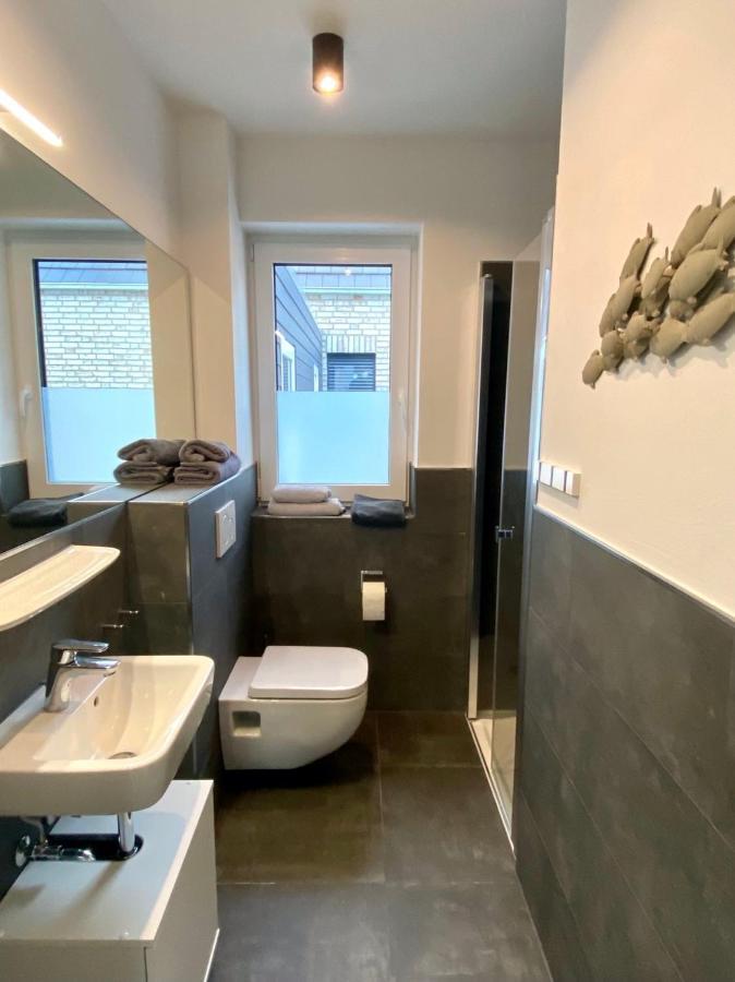 Ferienhaus Moin. Am Harkebruegger See Mit Sauna Barssel  Bagian luar foto